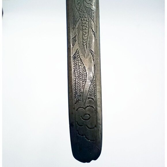 Letter Opener Dragon Enamel Handle 7.25 Inch Metal Office Vintage Desk Tool - Picture 8 of 16